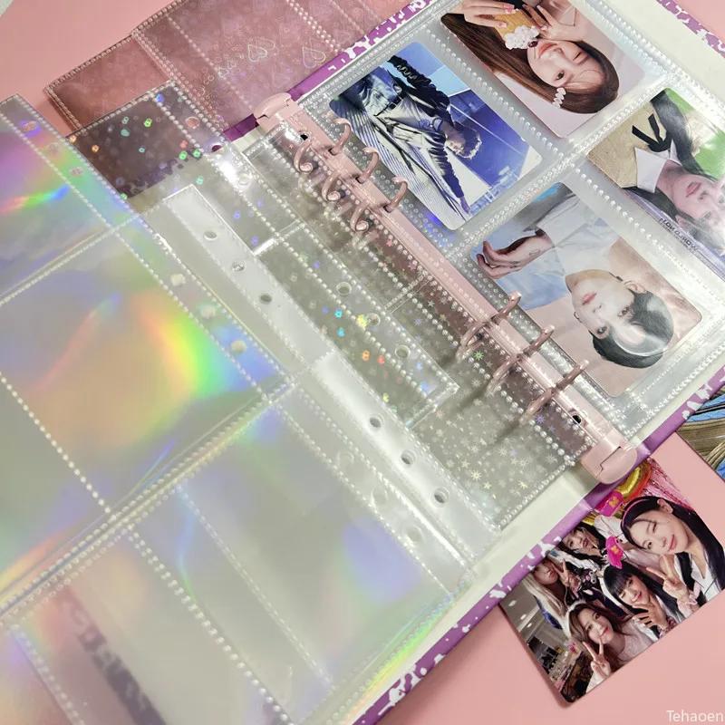 A5 Fotokortpermomslag Kpop Fotoalbum Enkel Kortperm Samlebok Løsblad Fotokortalbum Kpop Kortperm