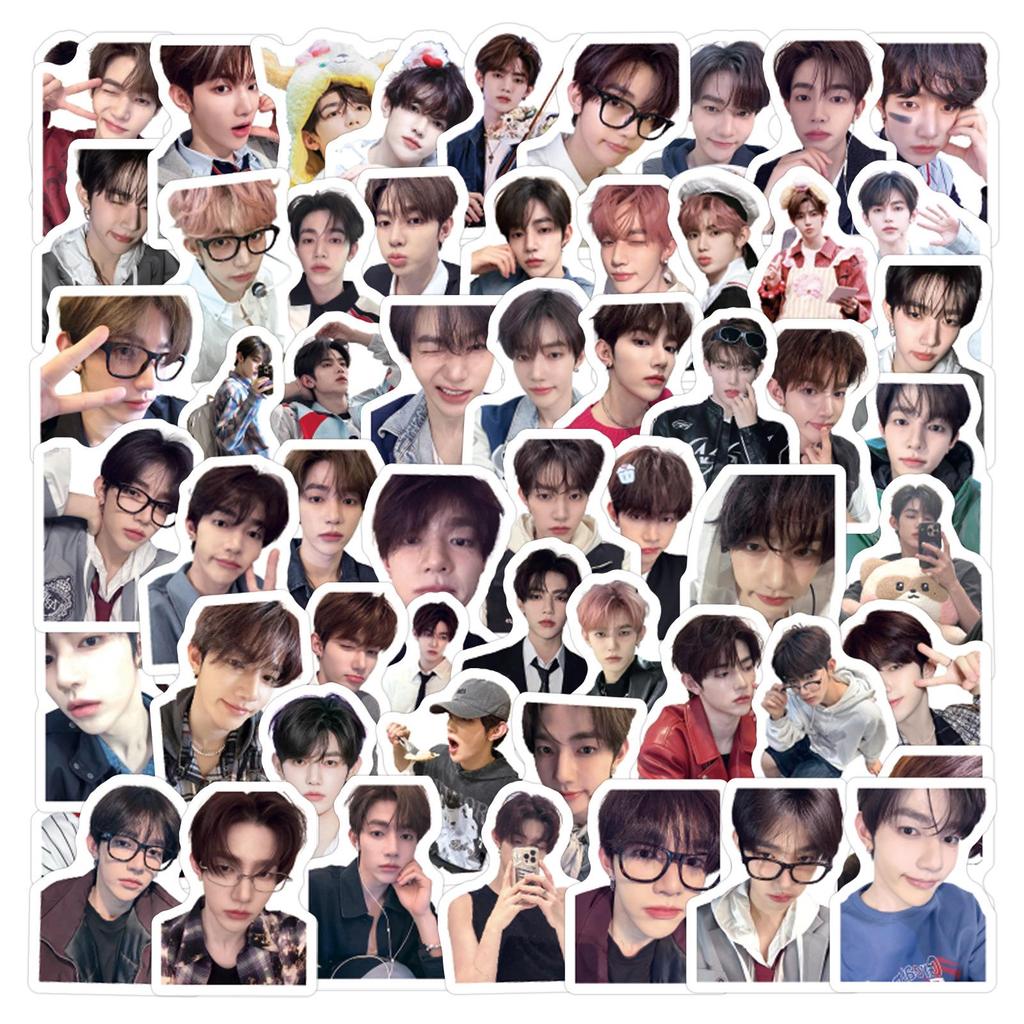 100 Sheets Korean Star ZB1 Zhang Hao Stickers for Journals, DIY Projects, Phones, and Laptops