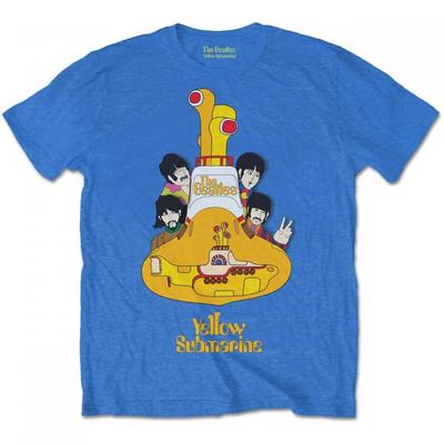 Childrens/Kids Yellow Submarine Cotton T-Shirt