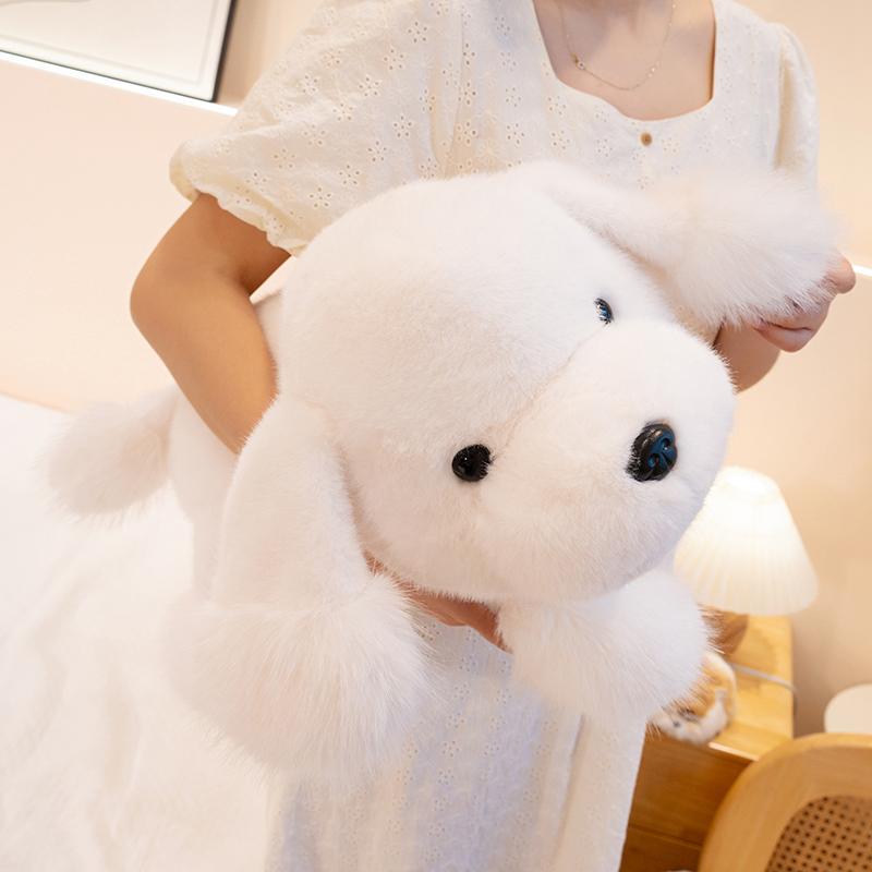 Cane Didi Giocattoli di Peluche Morbidi e Carini Cane Riempito Peluche Animali Morbido Collezionabile Bambini Fan Compleanno Natale Giocattolo