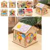 Kids Wooden Busy House Educational Toy With Multiple Sides And Cognitive Learning For Preschool Children