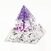 Orgonite Crystal Orgone Pyramid Tree of Life Energy Tower Nature Reiki Healing Chakra Crushed Stone Object 6cm x 6cm (10)