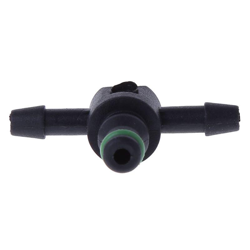 Para conector tipo T tubo de junção de mangueira para injetor série 110 injetor common rail tubo de retorno de óleo refluxo 10