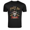 Pirate Bay Caribbean Skull Pirate Graphic T-Shirt