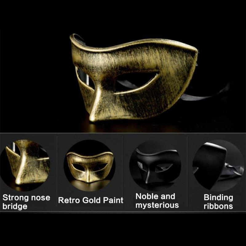 Half Face Mask Halloween Mask Venetians Mask Masquerade Mask Venetians Mask Carnivals Mask