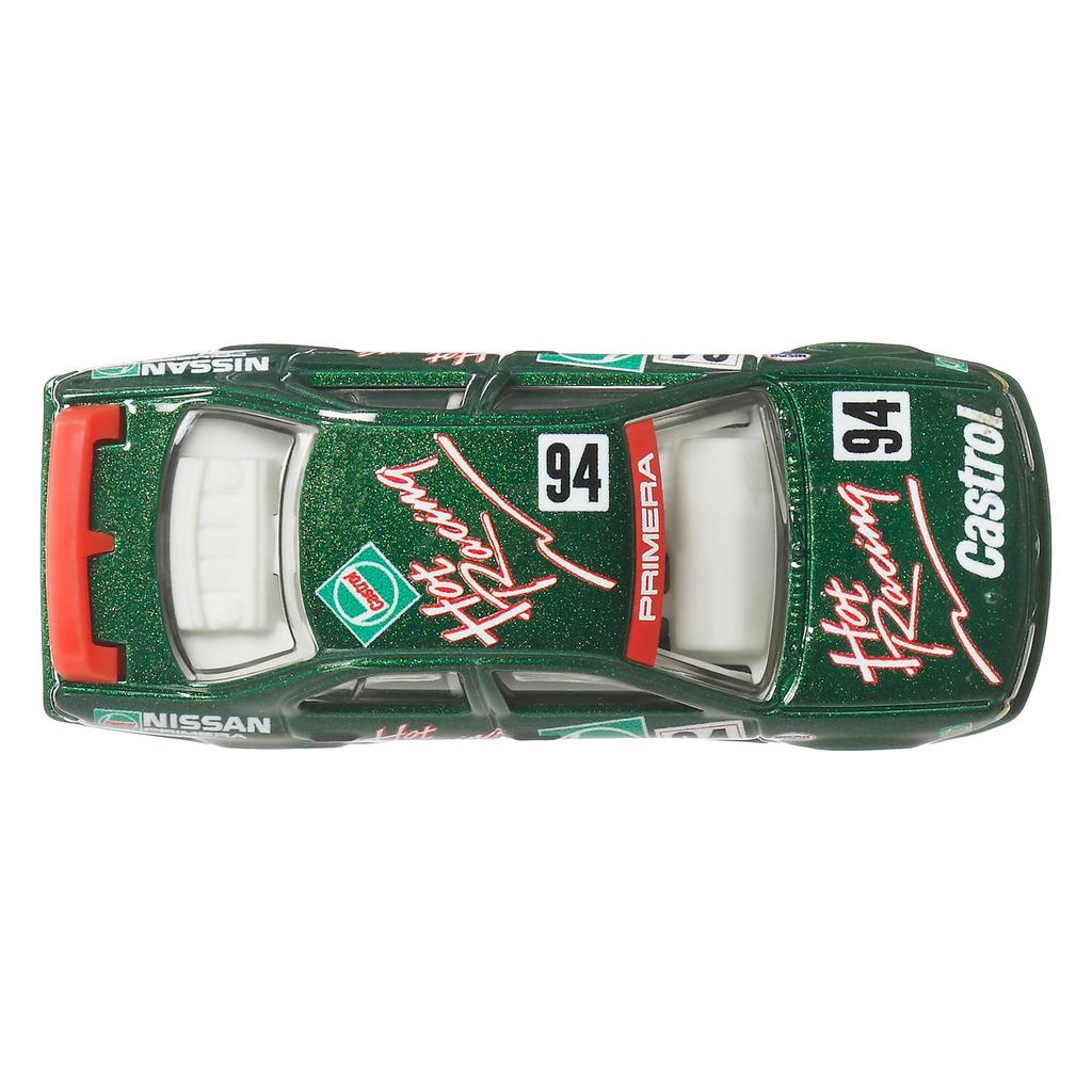 Hot Wheels Boulevard '94 Nissan Primera Vehicle Ride-On Toy, Green, JBL31, Ages 3 and Up