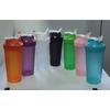 600ml Portable Protein Powder Shaker Bottle Leak Proof Water Bottle for Gym Fitness Training Sport Shaker Mixing Cup with Scale