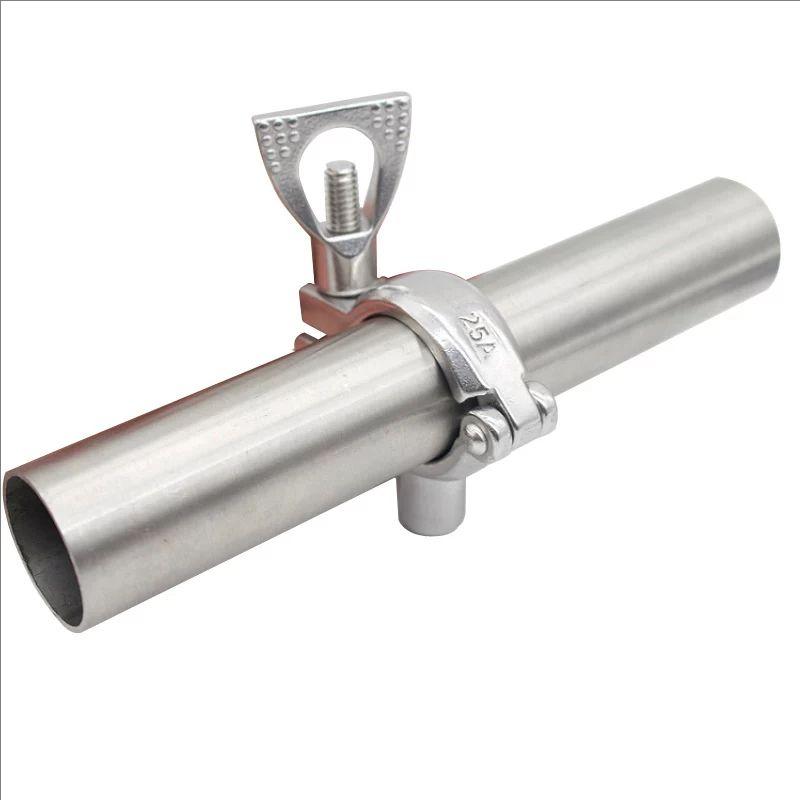 5/8" 15.8 Welding 12.7 19 25 32 38 -152mm 1/2"-6" Tube 304 Stainles Sanitary Clamp Clip Holder Pipe Bracket Support Homebrew