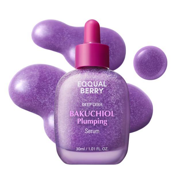 EQQUALBERRY - Сыворотка с бакучиолом для придания объема 30ml