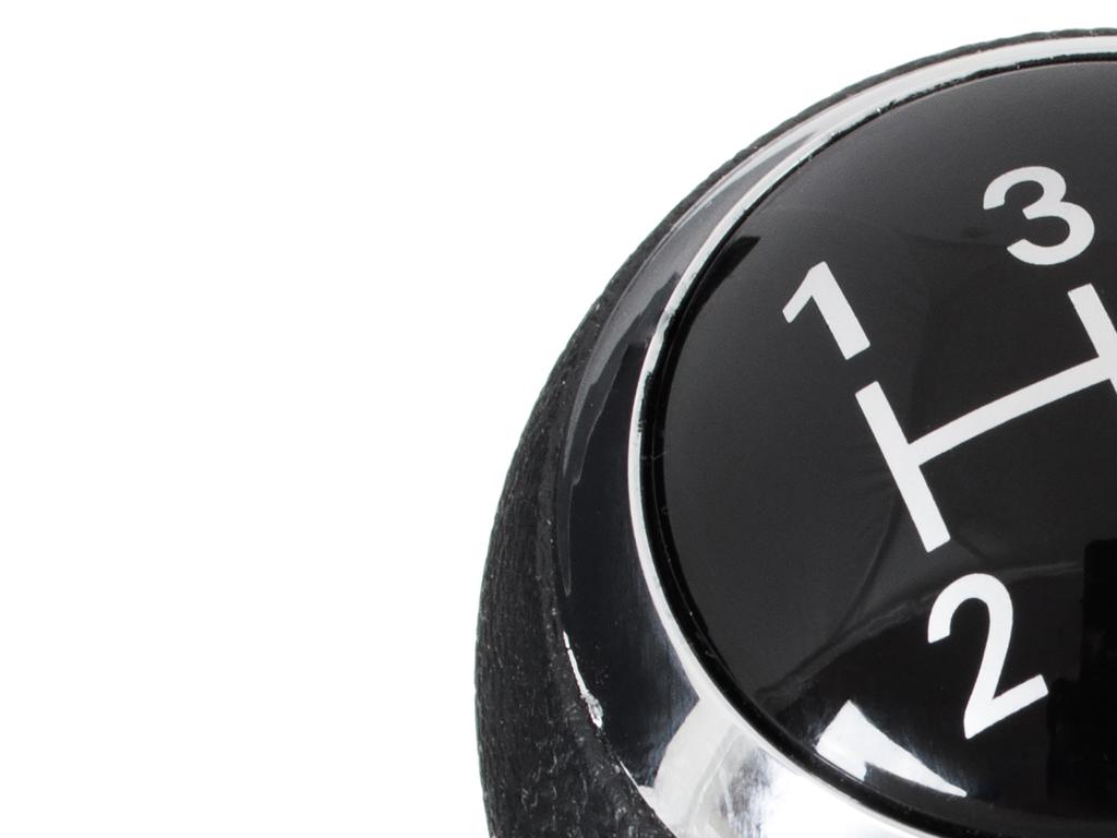 Toyota Auris I E15 06-12 5 SPEED BLACK gear shift knob