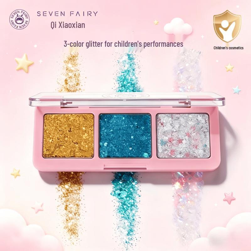 Qi Xiao Xian Children s 3-Color Glitter Gel