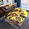 Rocket Power Cartoon Carpet Rug for Living Room Bedroom Home Sofa Decoration,Kids Play Non-slip Floor Mat