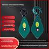 National Standard Single Wheel Lifting Pulley with Rolling Bearing Hook, Multi-Specification, Labor-Saving Design