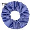 Convenient Hair Scrunchies for Gym Pocket Ties with Hidden Zipper Women, Elastic Tie Storage Headphones Small Items Keys And Coins, Satin Accessories