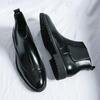 Bottines Chelsea pour homme grande taille automne et hiver personnalisées polies montantes en cuir bottes de mode à lacets d'extérieur bottes Martin