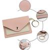 Student With Keychain Coin Pocket Korean Style Card Holder Slim Wallet Coin Purse ID Card Holders