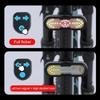 Bicycle Tail Light Waterproof Remote Control Turn Signal Light Type-C Rechargeable MTB Road Mountain Bike Rear Night Riding Bike Safety Warning Lamp