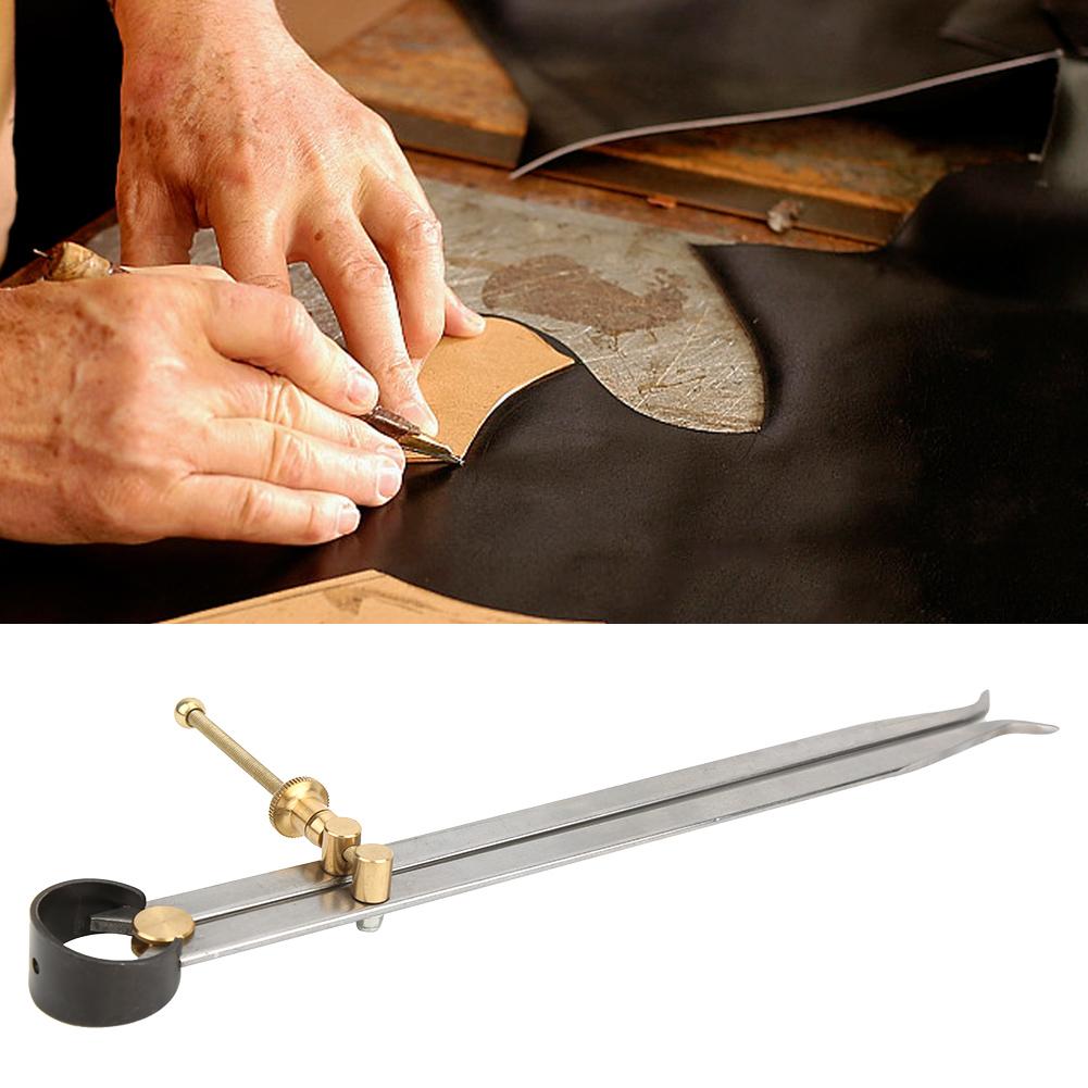 Fine Ground Spring Divider Carbon Steel Brass Flat Leg Inside Spring Caliper250mm