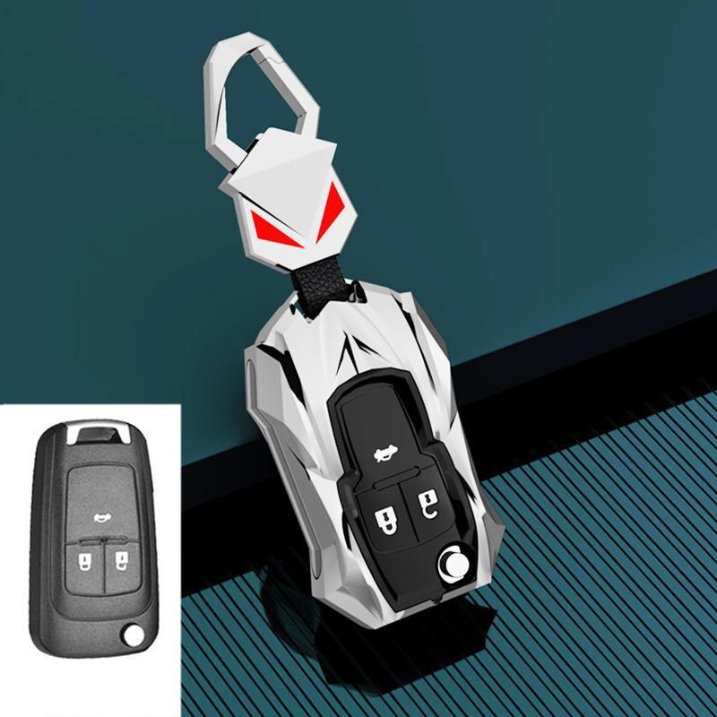 Zinc Alloy Car Remote Key Case Cover For Buick Chevrolet Cruze Aveo Trax Opel Astra Corsa Meriva Zafira Antara J
