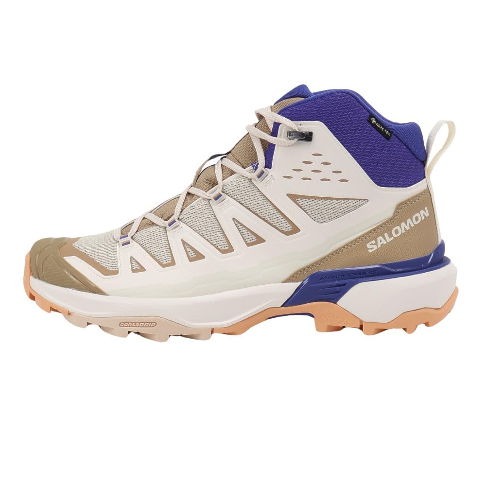 Trekking Shoes X ULTRA 360 EDGE MID GTX L47378100 Bleached Blue [Salomon] Men's Sand/Kelp/Spectrum 25.5cm