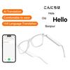 Occhiali Traduttori AI per Affari Cuffie Bluetooth Occhiali da Sole Anti Luce Blu Auricolari Audio Hi-Fi Auricolare per Traduzione in Tempo Reale