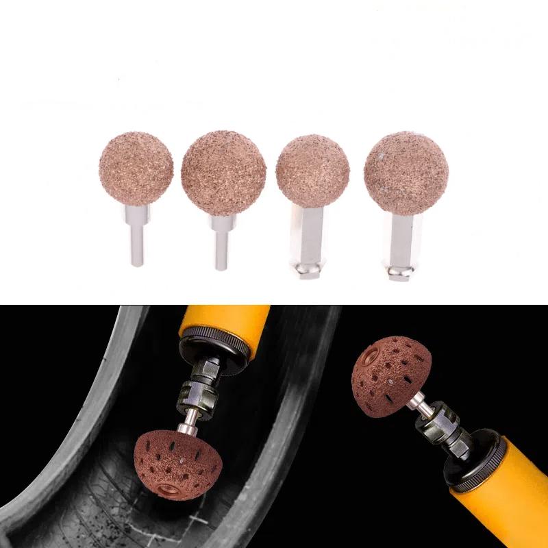 Car Buffing Wheel Tire Repair Grinding Head 22Mm/25Mm Tungsten Steel Tire Grinding Head Repair Tools