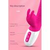 Rabbit's Head Sucks Clitoris, AV Magic Stick, Dildo, G-Spot Stimulation Vibrator, Warm Massage, Female Masturbator, Sex