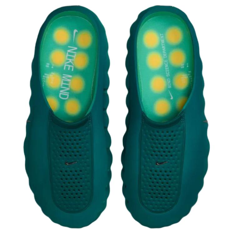Nike Mind 001 No Special Function Closed Toe Slippers Unisex Geode Blue Green HQ4307-301