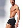 Men's Swim Trunks Men's Swim Trunks Fashion SwimsuitPocket Zipper Design Beach Swimsuit Boxer Shorts