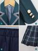British Style Spring/Autumn Three-Piece Kindergarten & Primary School Uniform Set