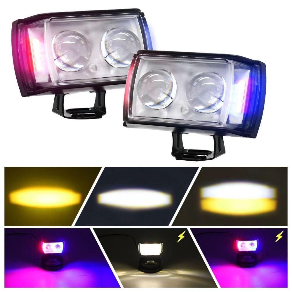 Mini LED Flasher 12-85V Spot Light New External Lights  Motorcycle