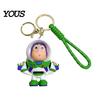 Kid Keychain Pendant, Silicone Cartoon Anime Figure Charm Key Holder, Keyring Party Favor Pendant for Children Friends Backpack Decoration