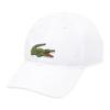 Lacoste Logo Decoration Cotton Cap Male and Female Couple Style White Casual Duckbill Unisex RK3186001-UNI