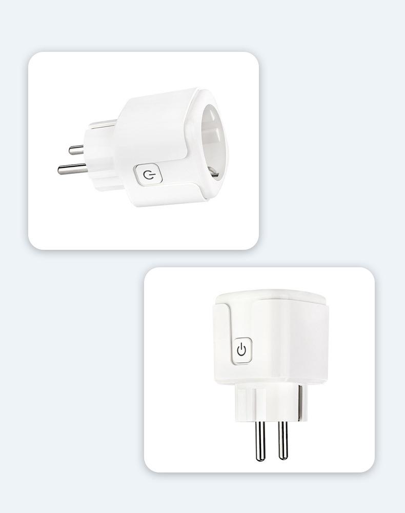 16A Euro Smart Plug with Alexa Voice Control & Energy Monitoring