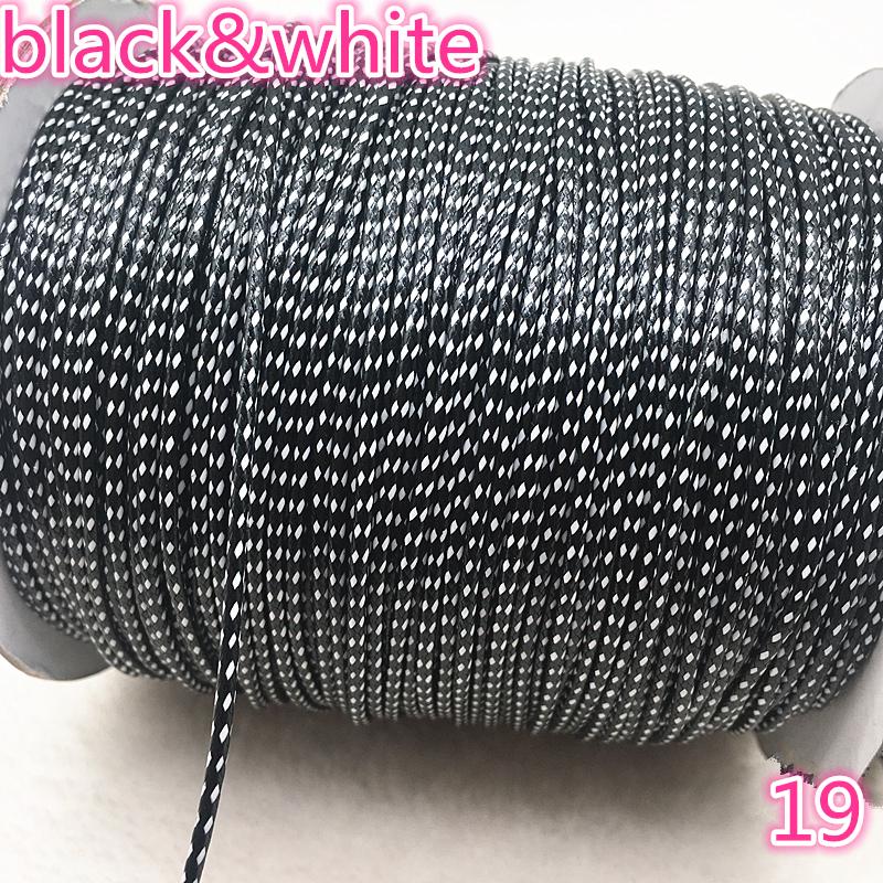 10 Meters 1mm 1.5mm Waxed Cotton Cord Waxed Thread Cord String Strap Necklace Rope Bead for Jewelry Making DIY Bracelet Necklace