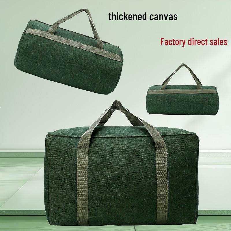 Thickened Canvas Electrician Tool Bag for Auto Repair and Storage