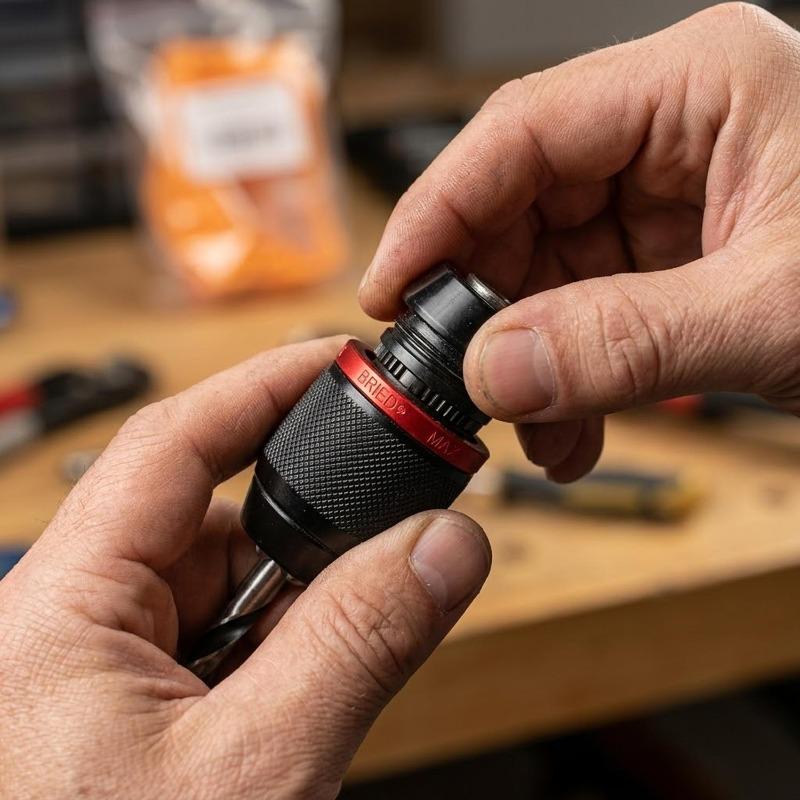 Metal Heavy Duty Drill Chuck Hex Shank Impact Drill Adapter Quick Release Conversion Head For Electric Drill Bits Hardware Tools