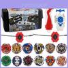 Premium Kvalitet 12 stk Beyblade Sett Bærbar Gyro B122 B125 B127 Med Oppbevaringskoffert