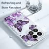Sky Butterfly Transparent Phone Case For Xiaomi 15 15T 14 14T POCO M7 X7 F7 M6 X6 Pro Ultra 4G 5G Soft TPU Cover