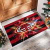 AC Milan Printed Flannel Area Rug Non Slip Soft Polyester Floor Carpet Indoor Decor Mat for Bedroom Living Room Sofa Game Room Home Decoration