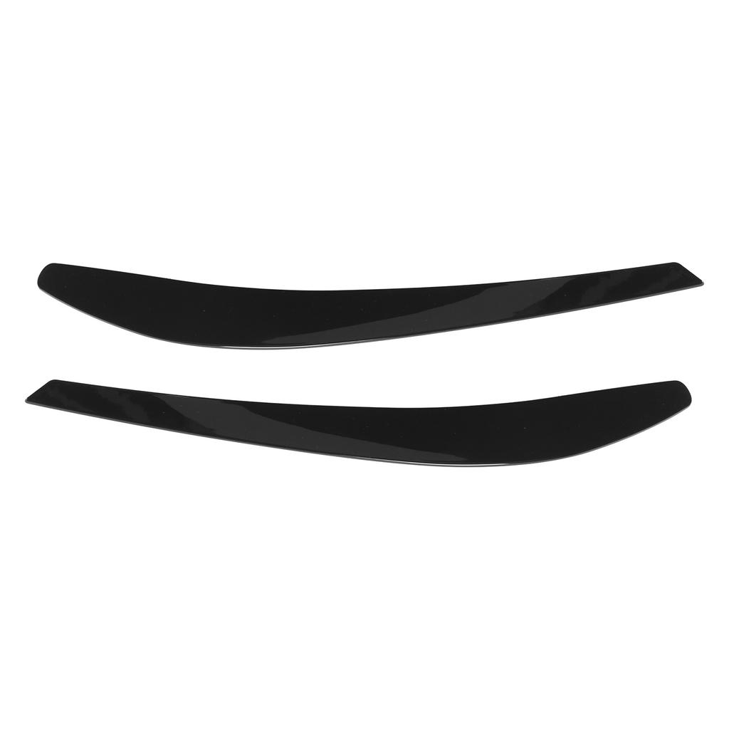 Scheinwerfer Augenbrauen Zierleisten Abdeckungen Glänzend Schwarz 1036024 Ersatz für Holden VF Commodore SS SSV SV6