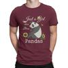 Just Girl Who Loves Pandas Sunflower Floral Kawaii Panda TShirt Kawaii Anime Panda Crewneck Tops Cotton T Shirt Humor Unisex