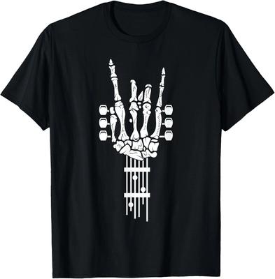Rock and Roll Punk Rockowy Zespół Koncert Akcesoria Gitarowe Prezent T-Shirt