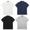 DS083 Ralph Lauren Tricou Polo Pique de Vară pentru Bărbați și Femei 100% Bumbac cu Logo Clasic Pony Brodat