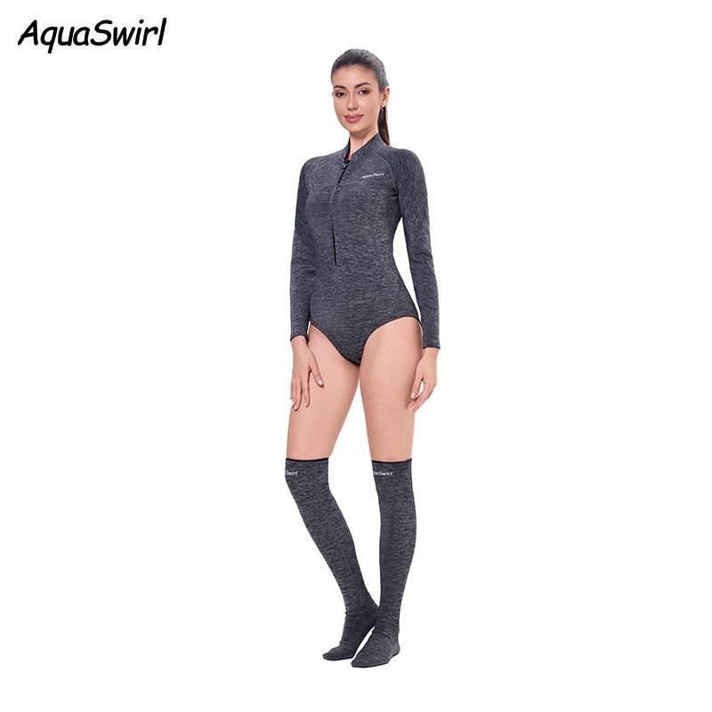 2mm Womens Full Sleeve Neoprene Wetsuit Diving Snorkeling Surfing Jellyfish Protection Summer Winter Use