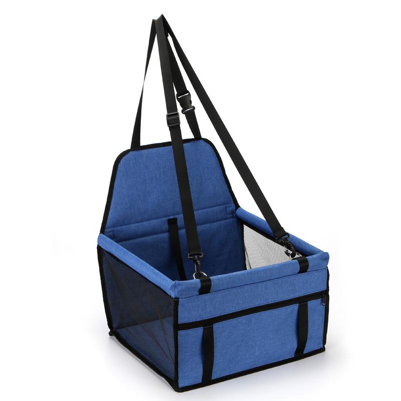 Pet Supplies Car Mounted Pet Foldable Car Bag Rear Passenger Seat All-season Car Cat and Dog Mat Nest Fabric Material