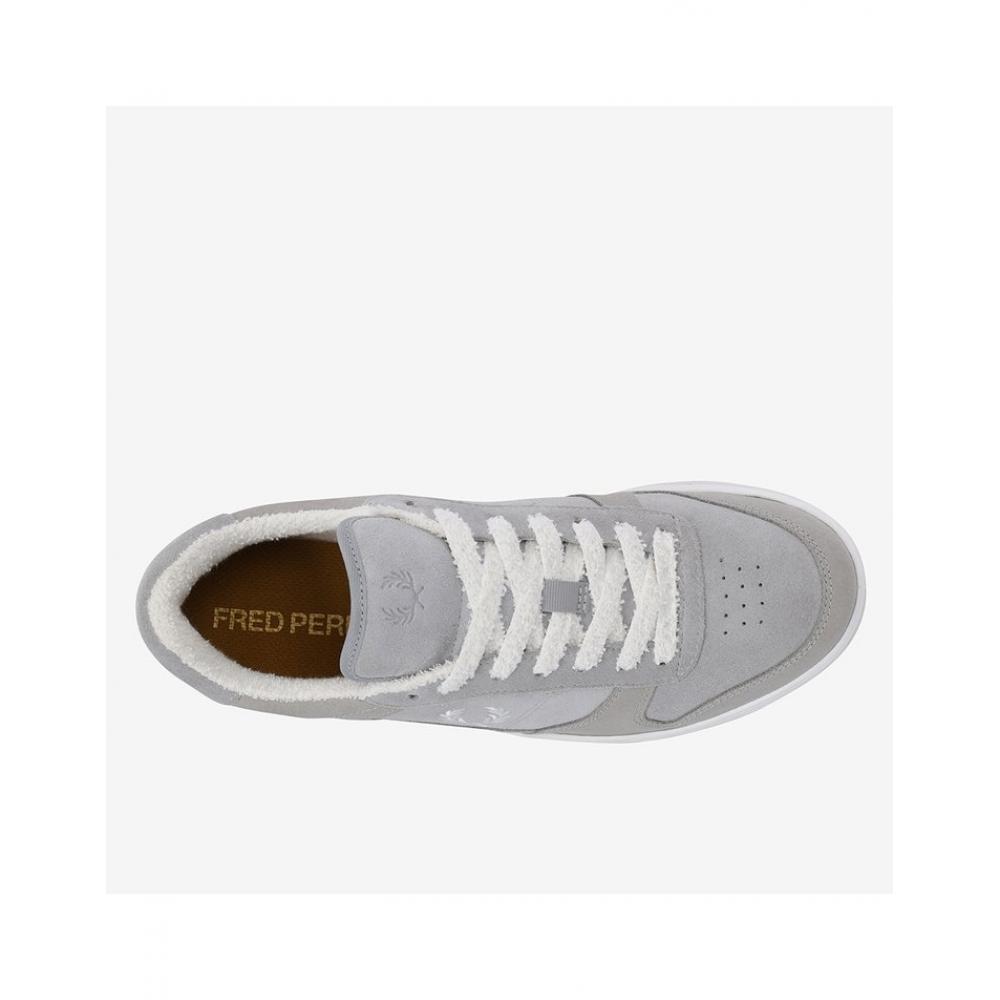 Fred Perry Sneakers B300 Textured Nubuck Suede Sfpm2438322 X41