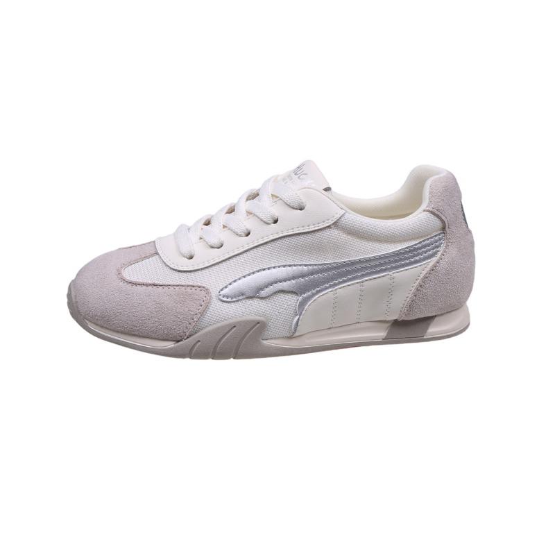 Spring and autumn new Forrest Gump shoes lace-up breathable mesh casual women's shoes outdoor running shoes Korean version single shoes