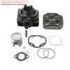 47mm 70cc AG50 AD50 SJ50 Address50 Rennzylinderkit & Kopf für Suzuki Address 50 AJ AP Estilete Katana Sepia ZZ 50cc AC 2T