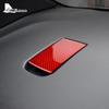 Real Hard Carbon Fiber Sticker For Subaru WRX 2022 2023 Car Rear Child Seat Hook Plate Dry Carbon Interior Cover Accessories